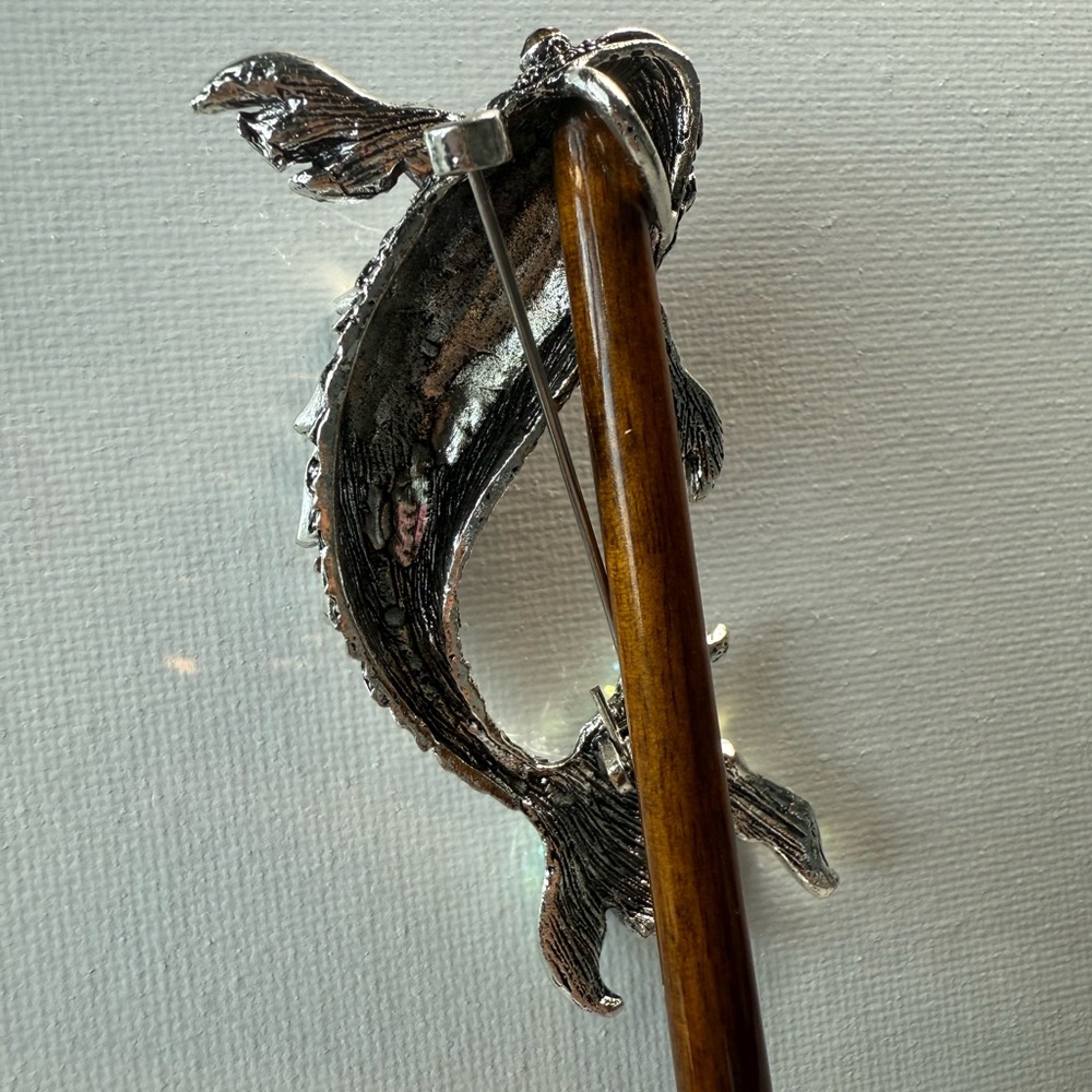 Betsy Johnson Colorful Fish Brooch NEW - Picture 4 of 6